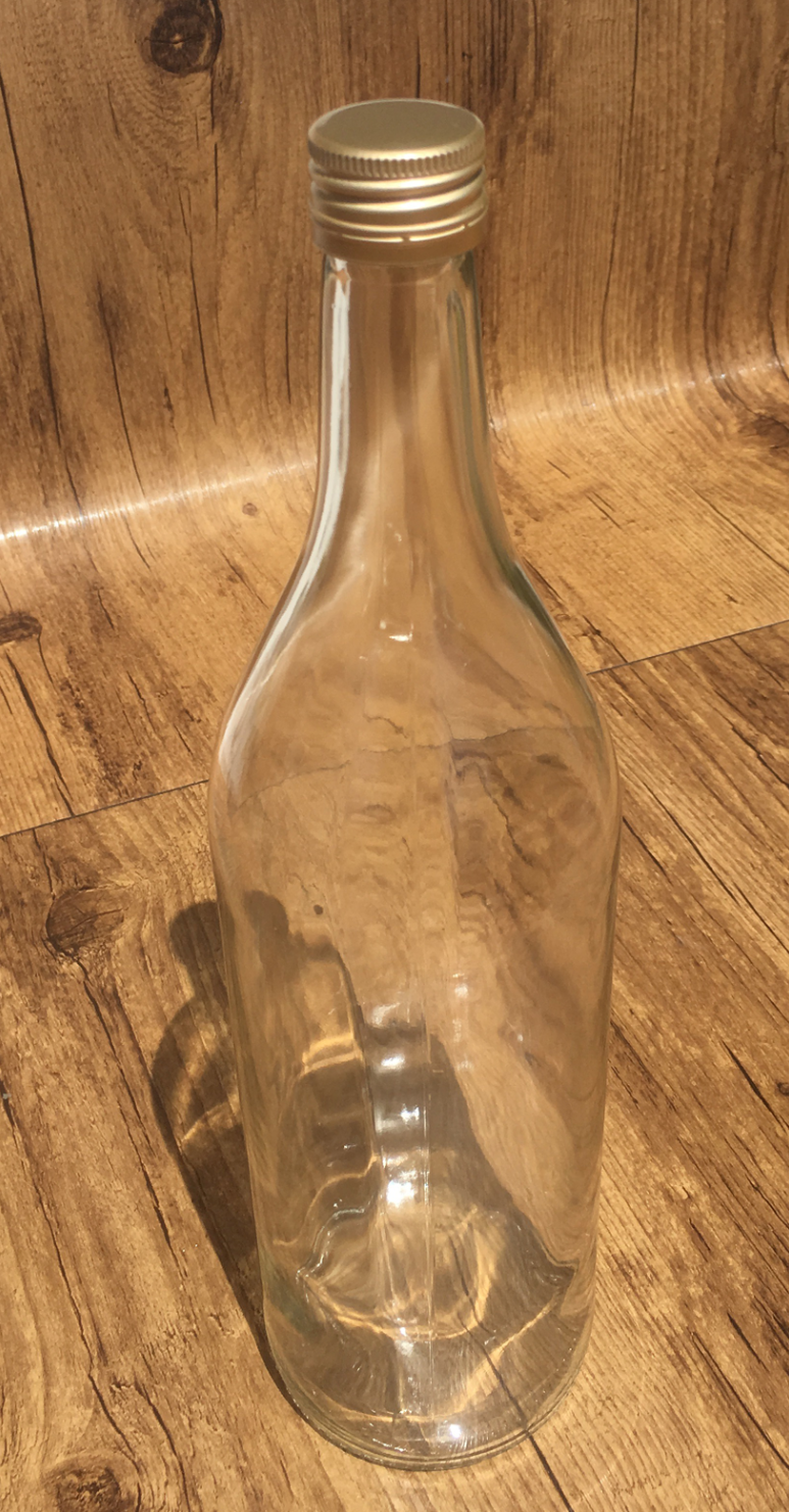 Botella de vidrio 34 fl.oz. / 1 litro
