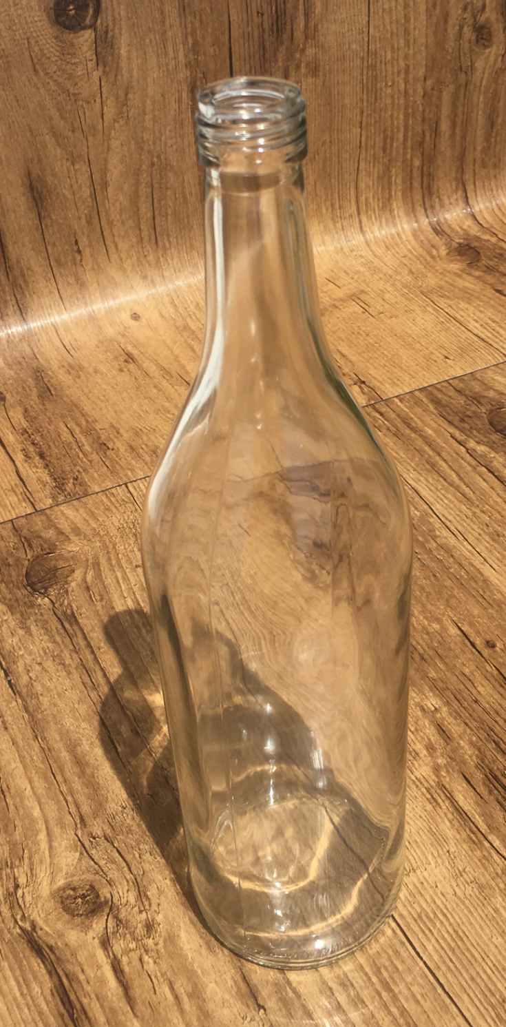 Botella de vidrio 34 fl.oz. / 1 litro